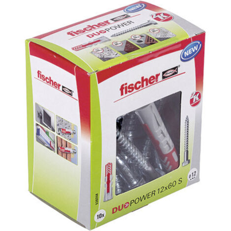 Fischer DUOPOWER 12x60 S LD 2-Komponenten-Dübel 60 mm 12 mm 538258 10 St.