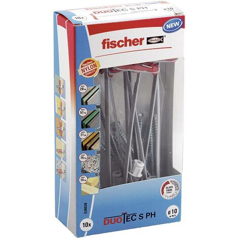 Fischer DUOTEC 10 S PH LD Cheville 2 éléments 50 mm 10 mm 539026 10 pc(s) C440531