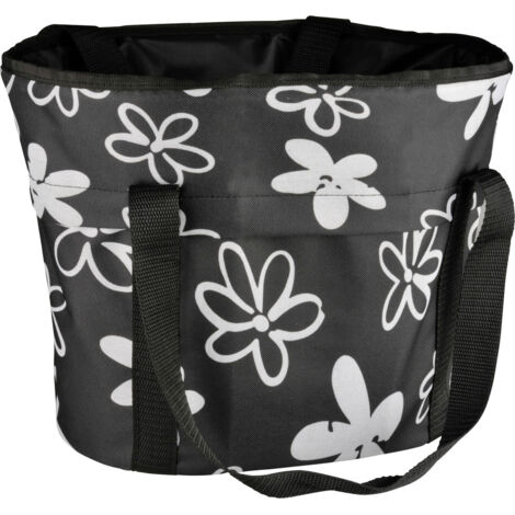 Fischer Einkaufskorb für Lenker Textil 270x360x280mm Fahrradkörbe & Taschen