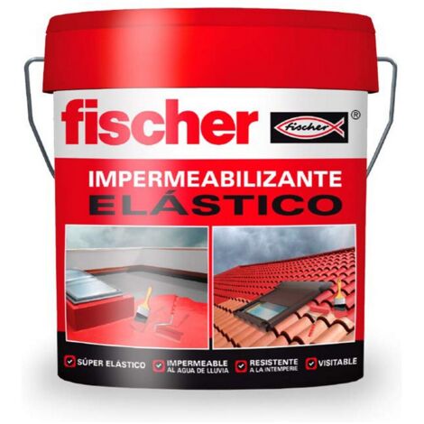 FISCHER Elastico Impermeabilizzante Rosso 4L 547157