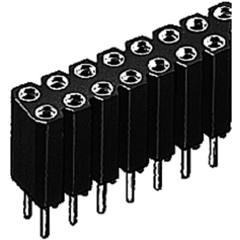 Fischer Elektronik Barrette femelle (de précision) Nbr de rangées: 2 Nombre de pôles par rangée: 36 BL 6/ 72/Z 1 pc(s) D24561