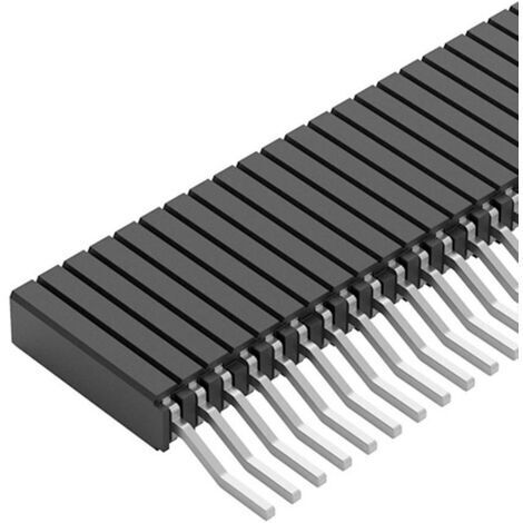 Fischer Elektronik Barrette femelle (standard) Nbr de rangées: 1 Nombre de pôles par rangée: 20 BLM 3 SMD/ 20/Z 1 pc(s) W70764
