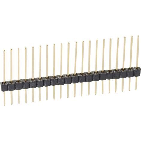 Fischer Elektronik Barrette mâle (standard) Nbr de rangées: 1 Nombre de pôles par rangée: 20 SLM N 1/063/ 20/Z 1 pc(s) D23477