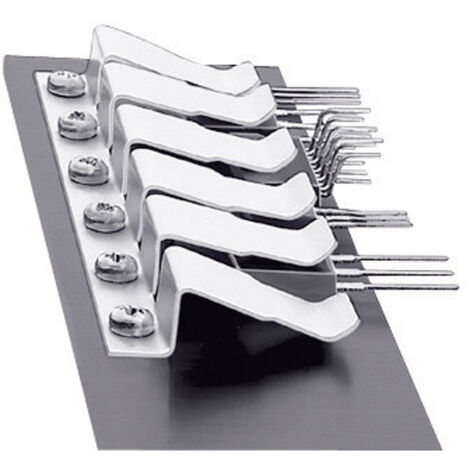Fischer Elektronik Transistor-Haltefeder, 10fach  Passend für (Gehäuseart (Halbleiter)): TO-218, TO-