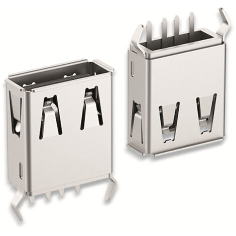FISCHER ELEKTRONIK USB-Buchse, USB 2 A 180, 10145216, USB Typ A, Polzahl 4