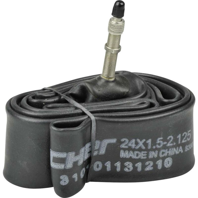 Fischer Fahrrad - 85128 Chambre à air 24 pouces valve Dunlop (dv) - noir