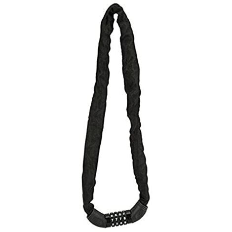 FISCHER FAHRRAD 85900 Catena con lucchetto Nero Lucchetto a codice