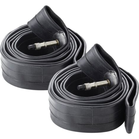 Fischer Fahrradschlauch X2 40/62-559 DV 26 Zoll mittel Doppelpack Fahrradschlauch