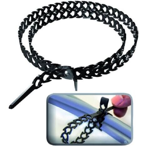 Fischer Fascette Flexi-Fix 533852 Nero 20 Pezzi