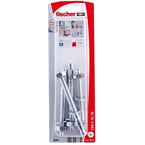 Fischer FBN II Chevilles de Fixation 1030 Multicolores