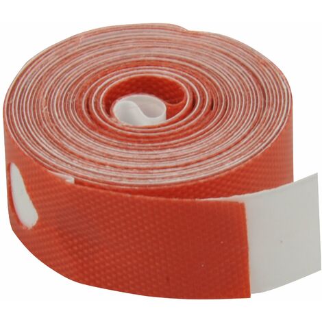 Fischer Felgenklebeband, Nastro Adesivo per Cerchioni. Unisex-Adulto, Colore: Rosso, Taglia Unica
