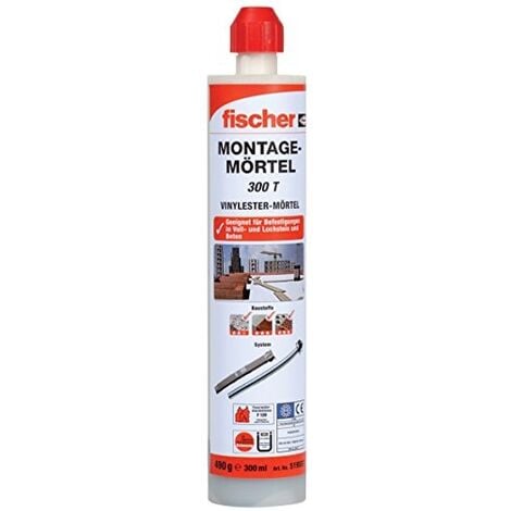 FISCHER FIS MONTAGE FACILE JOINT 300 T 1 CARTOUCHE 300 ML, 1 X MITIGEUR, 519557