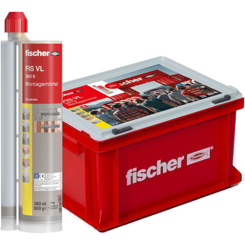 Fischer - Mallette d'artisanat Mortier de montage fis vl 360 s - 553659