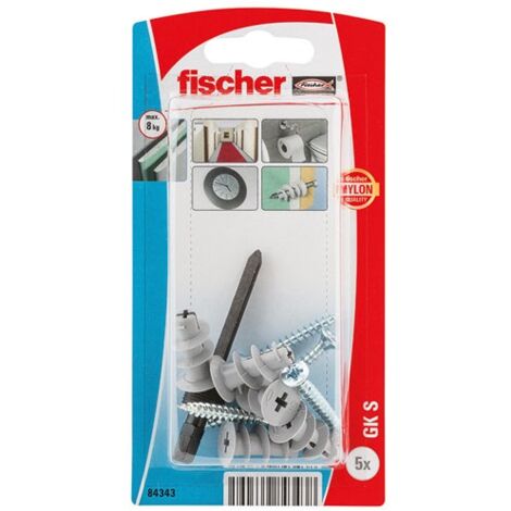 FISCHER FIXATION - CHEV.NYLON PR PLAQUES GK S/5K NV-10 BLIST