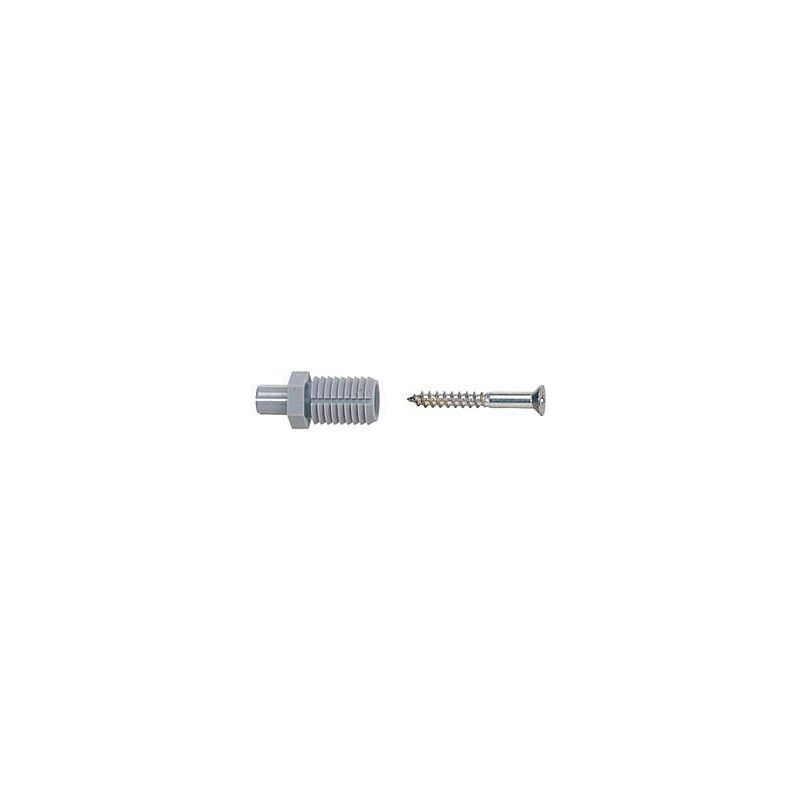 60580 tb Fixation pour marches d'escalier 40 mm 15 mm 50 pc(s) W40211 - Fischer