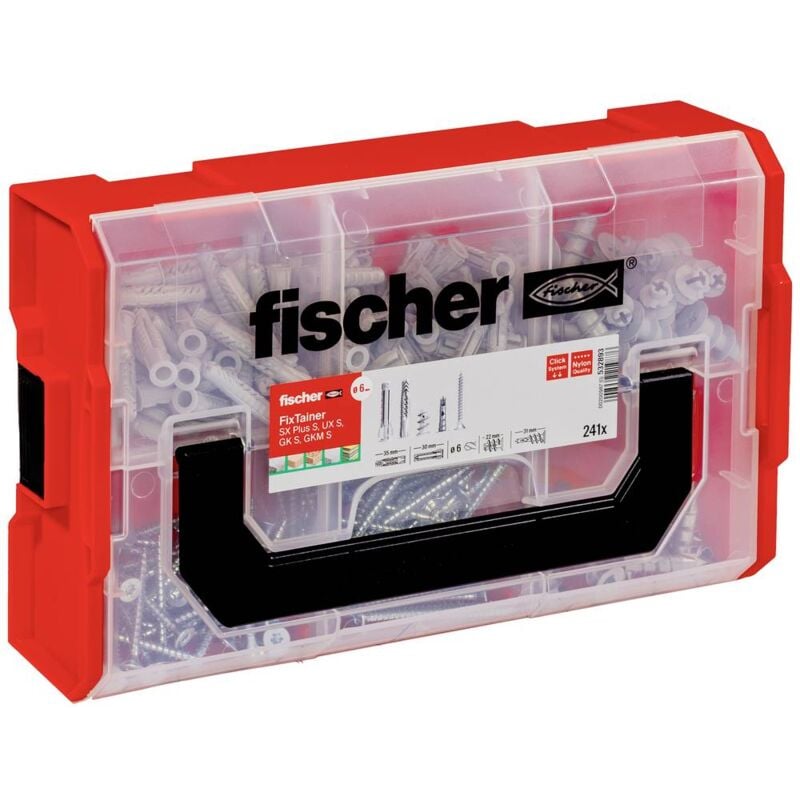 Fischer - Boîte modulable FIXtrainer 532893, 240 pcs.