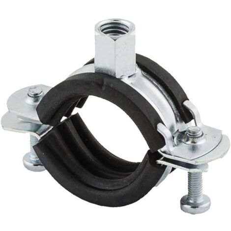 Fischer FRS Plus 15-19, Collare per Tubazioni a Doppia Vite con Meccanismo di Chiusura Rapido, Ideale per Tubazioni, Utilizzando Barre Filettate,range di serraggio, 100 pezzi per confezione, 79441