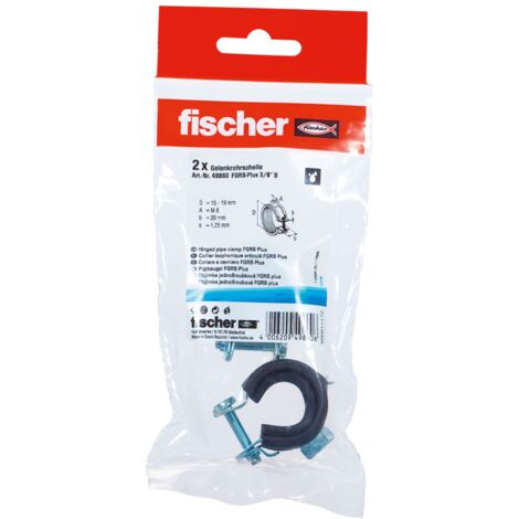Fischer Gelenkrohrschelle FGRS Plus 3/8 B SB-Sanitär-Montagetechnik