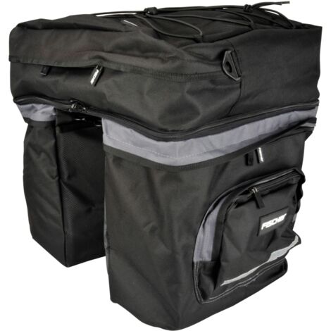 Fischer Gepäcktasche 3-fach Fahrradzubehör