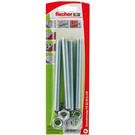 Fischer Gewindeanker FIS M12 x 120 mm - 4 Stück Dübel