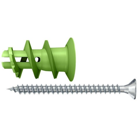 Fischer Gipskartondübel GK green S 22 mm - 5 Stück Dübel