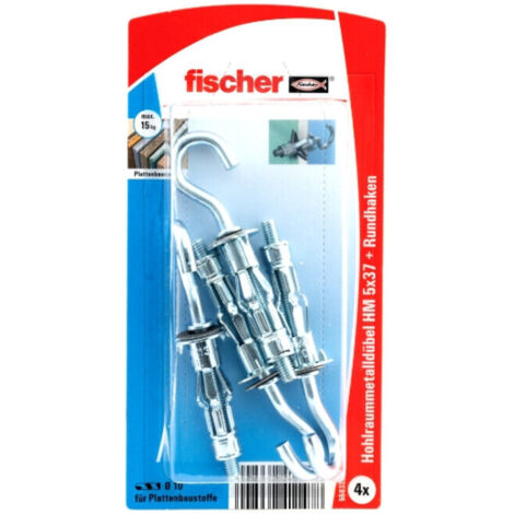 fischer Hohlraum-Metalldübel HM 5x37 RH K 5 Stk