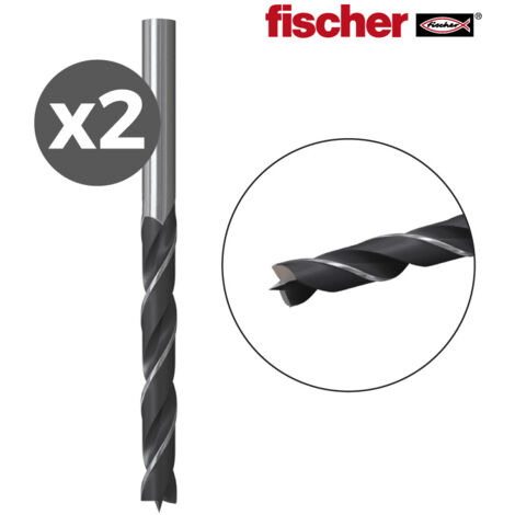 FISCHER Holzbohrer HB 4 – Packung mit 2 Einheiten 530634