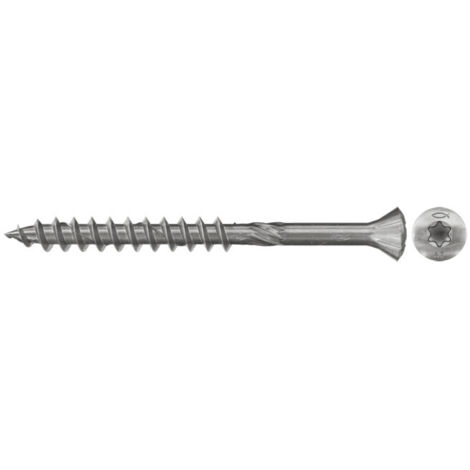 fischer Holzfassadenschraube FFSII-RT6 4,5x50 A2 300 300 Stk