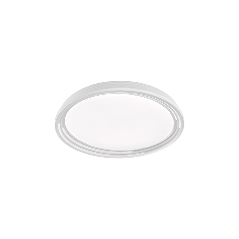

Fischer & Honsel Dua Lámpara de Techo, Blanco, 52 x 52 x 8 cm (LxBxH) - blanc