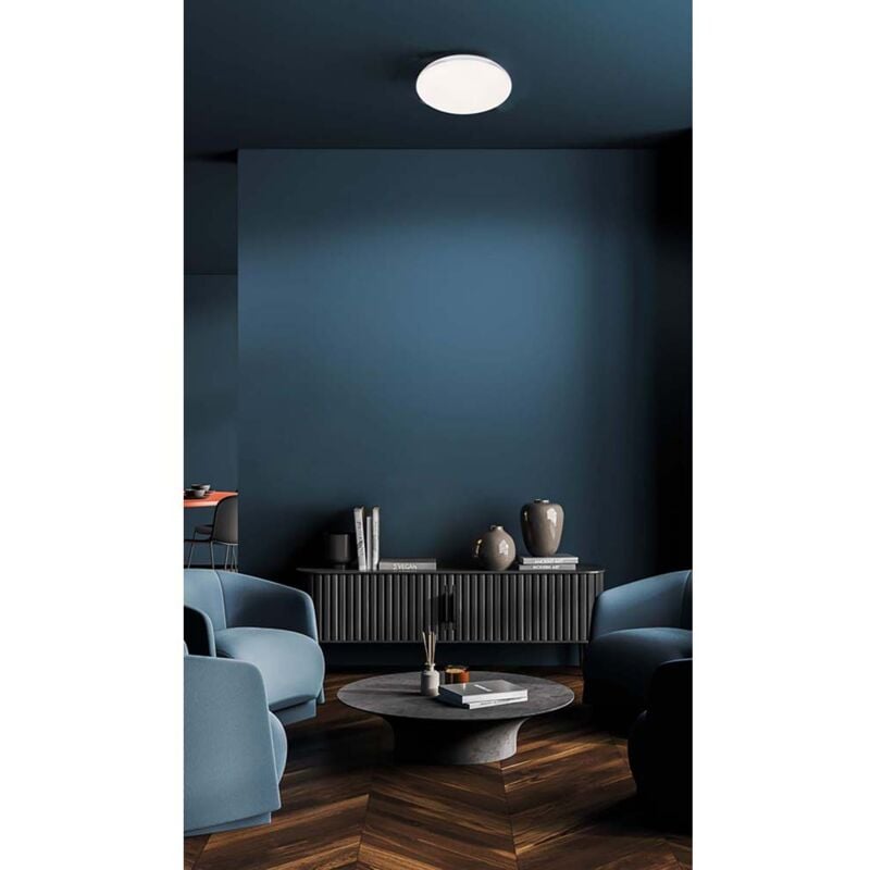 Fischer&honsel - Deckenlampe Deckenleuchte Flurlampe weiß led Wohnzimmerleuchte rund Küchenlampe