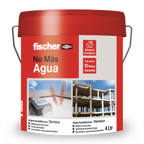 Fischer Impermeabilizzante Piastrellabile Termico Bianco 4 litri