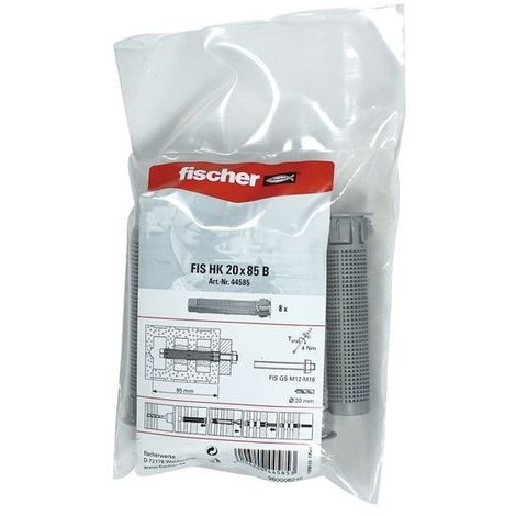 Fischer Injektions-Ankerhülse FIS H 20x85 K B (8 Stk.) - 044585