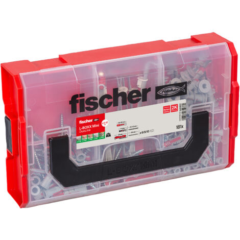 fischer L-Boxx mini DuoLine + Schraube (181 Teile)