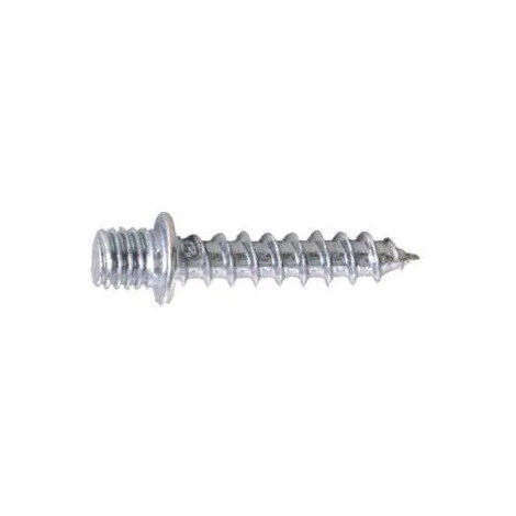 Fischer – Lot de 20 pattes à vis pour bois 7x150 mm – Acier électrozingué – Fixation colliers ATLAS® – Vissage direct dans le bois