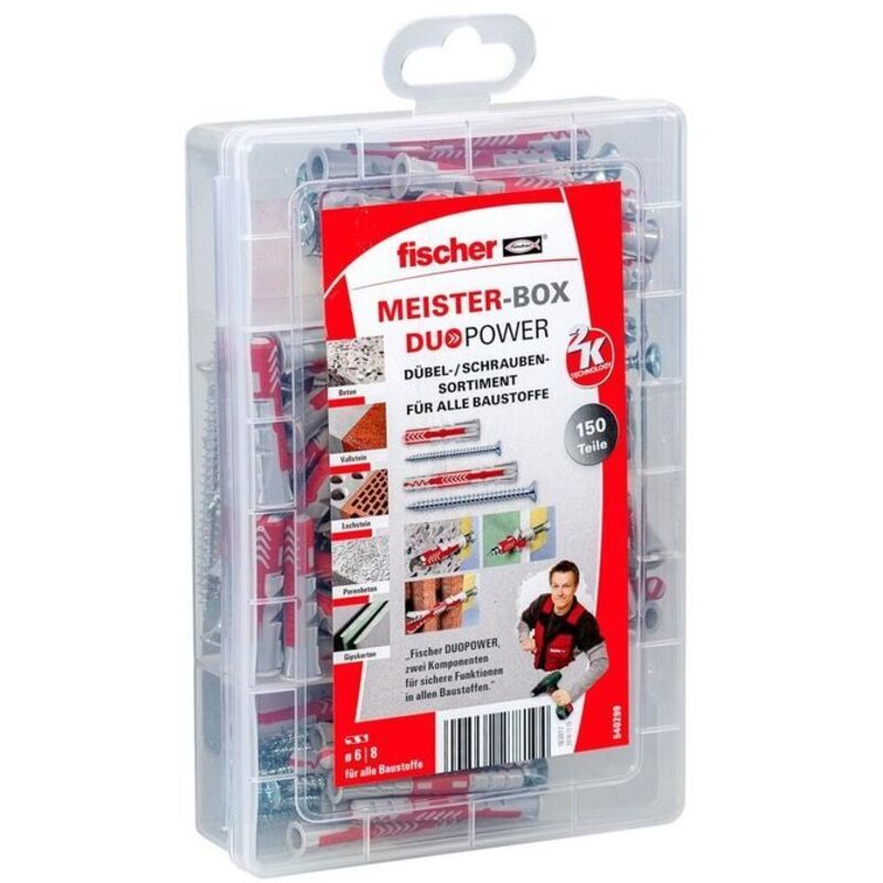 MeisterBox DuoPower viti corte/lunghe - Fischer