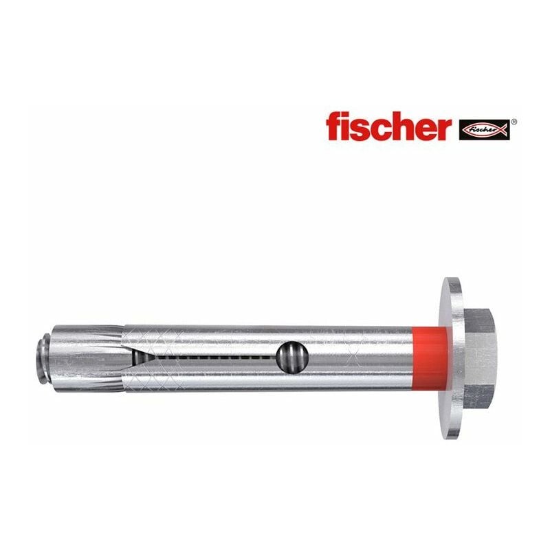 Scatola da 25 borchie metalliche fsl 16 tl finitura esagonale m12x110 45657 Fischer