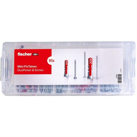 Fischer MiniFixTainer - DuoPower + FPF S (95 pièces) - 560097