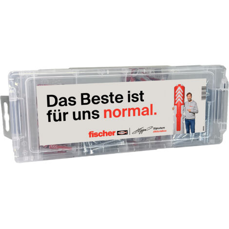 fischer MiniFixTainer DuoPower + S „Klopp Signature“ Aktionsbox