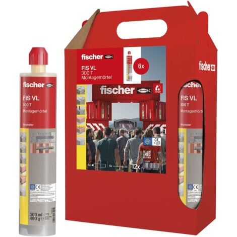 Fischer mortier de scellement FIS VL 300 T - 576809