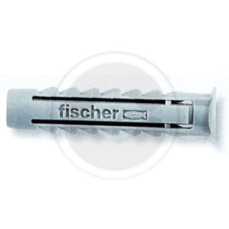 Fischer – Pack de 25 chevilles en nylon SX 12 – Fixation solide pour béton et maçonnerie – Charge maximale 30kg par cheville - SX 12 EN