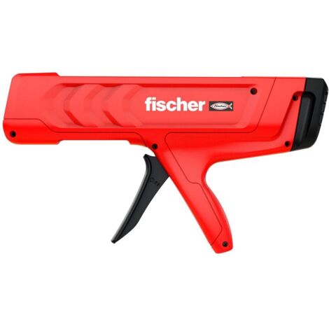 Fischer Pistola Manuale FIS DM S Pro per Silicone, Adesivo, Tassello Chimico, Resina, Adatta a Cartucce da 150 ml, 300 ml, 360 ml, 390 ml, Robusta e Professionale