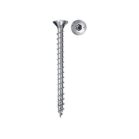 FISCHER POWER-FAST II 670006 VIS AGGLO 3 MM 20 MM 6 PANS INTÉRIEURS RONDS, À DENTURE INTÉRIEUR MULTIPLE, TX, TORX, PROFIL TORX A