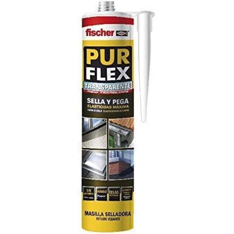 FISCHER Purflex Transparentes Dichtmittel – 310 ml 522204