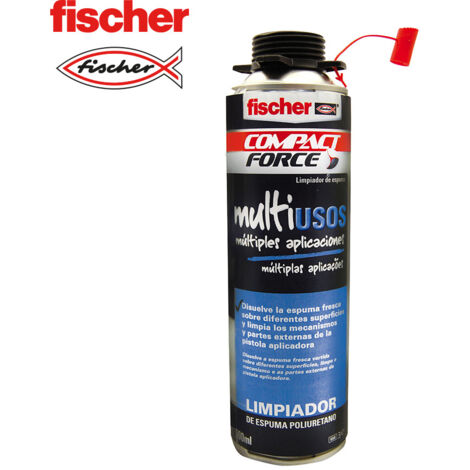 FISCHER Reiniger für Mehrzweckschaum – Effektives Spray 500 ml 98655