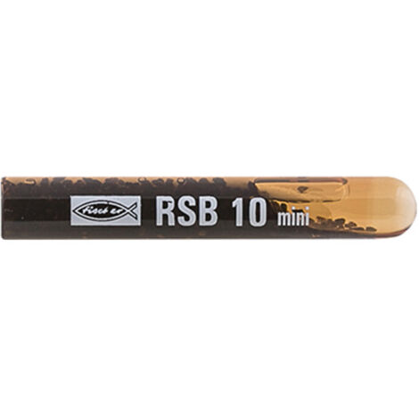 Fischer RSB 10 MINI Ancorante chimico in fiale per calcestruzzo fessurato e carichi sismici (10 Pz.)
