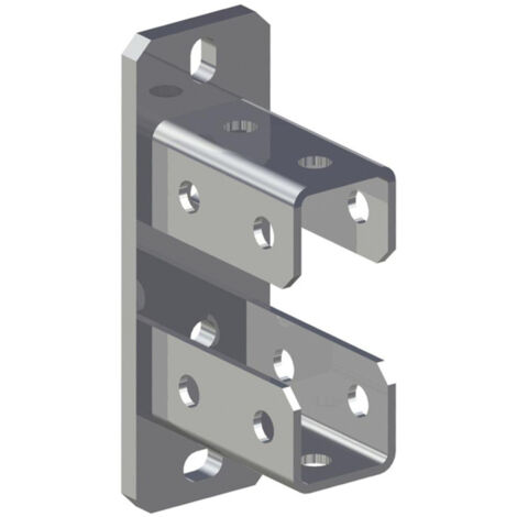 fischer Sattelflansch SF L 124 feuerverzinkt 5 Stk