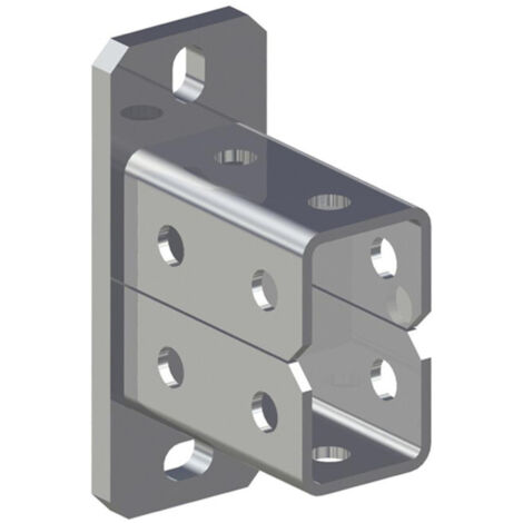 fischer Sattelflansch SF L 82 feuerverzinkt 5 Stk