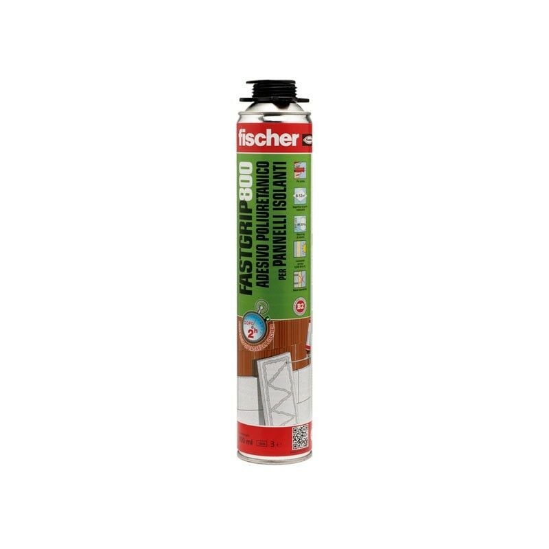 Fischer - Schiuma Fastgrip 800 Per Pannelli Isolanti 800 ml