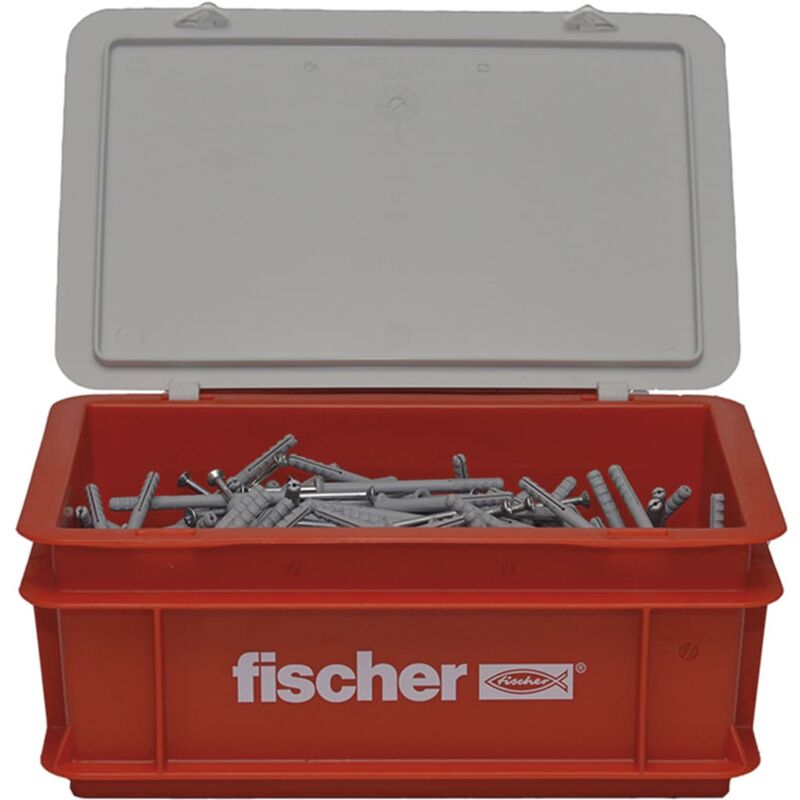 

Set de tornillos con tapones N6x60 400 pzas - Fischer