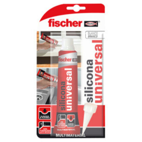 FISCHER Silicone Universale Bianco - Blister 50ml 98718